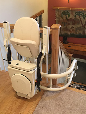 Curved Stairlift